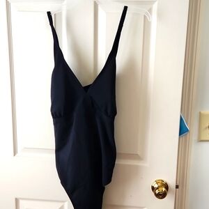 Catalina Swimsuit.  One Piece.  Solid Black.  Size 3X (22W - 24W).